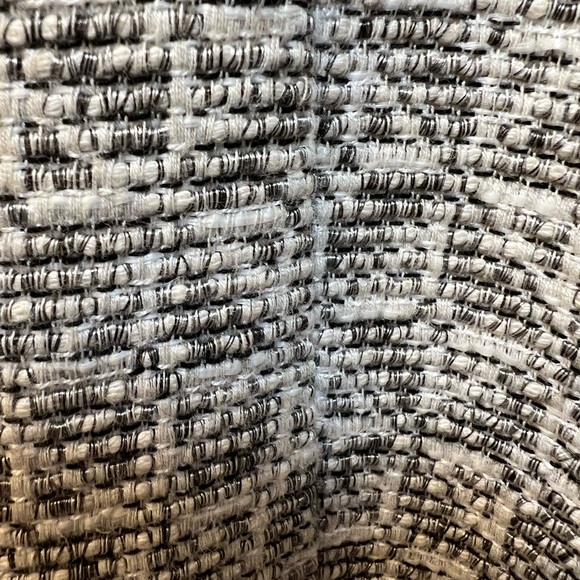 Cotelac Women Boyfriend Gray  Check Cotton Lined Blazer/Jacket Size 4 FR / US 14 - Picture 6 of 16